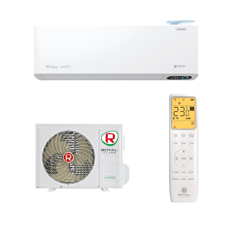 Инверторная сплит-система+вентиляция серии ROYAL FRESH STANDARD FULL DC EU Inverter RCI-RFS35HN (комплект)