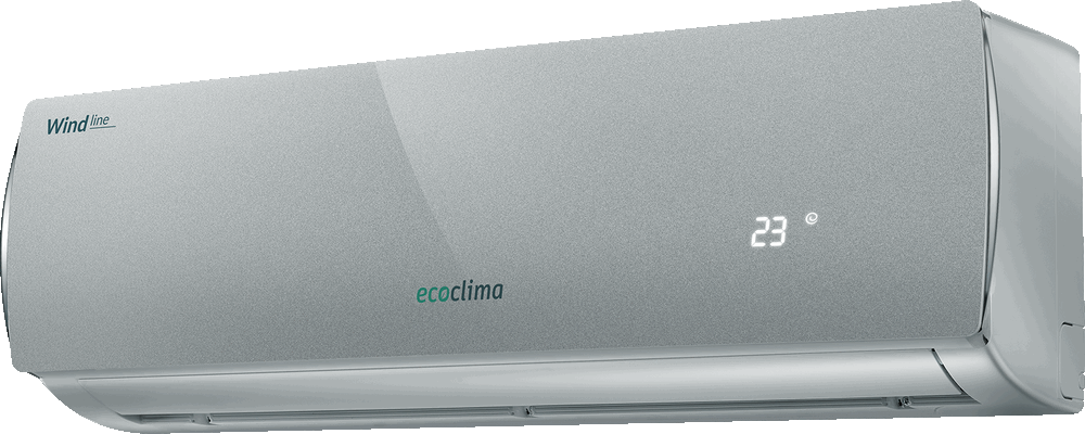 Настенная сплит-система Ecoclima ECW/I-12QCG + EC/I-12QC, серебристый