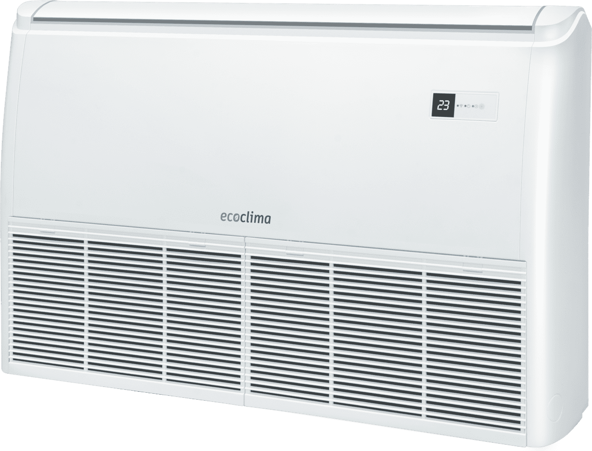 Напольно-потолочный кондиционер Ecoclima ECLCF-H18/4R1C + ECL-H18/4R1C(U), белый