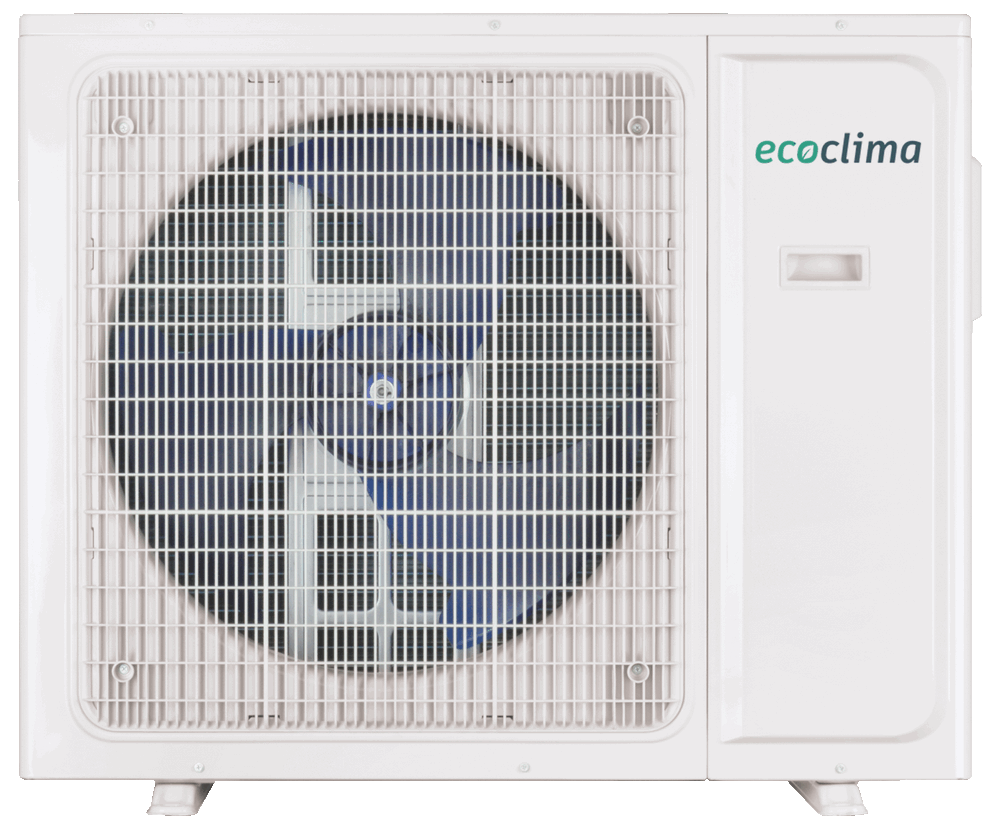 Напольно-потолочный кондиционер Ecoclima ECLCF-H18/4R1C + ECL-H18/4R1C(U), белый