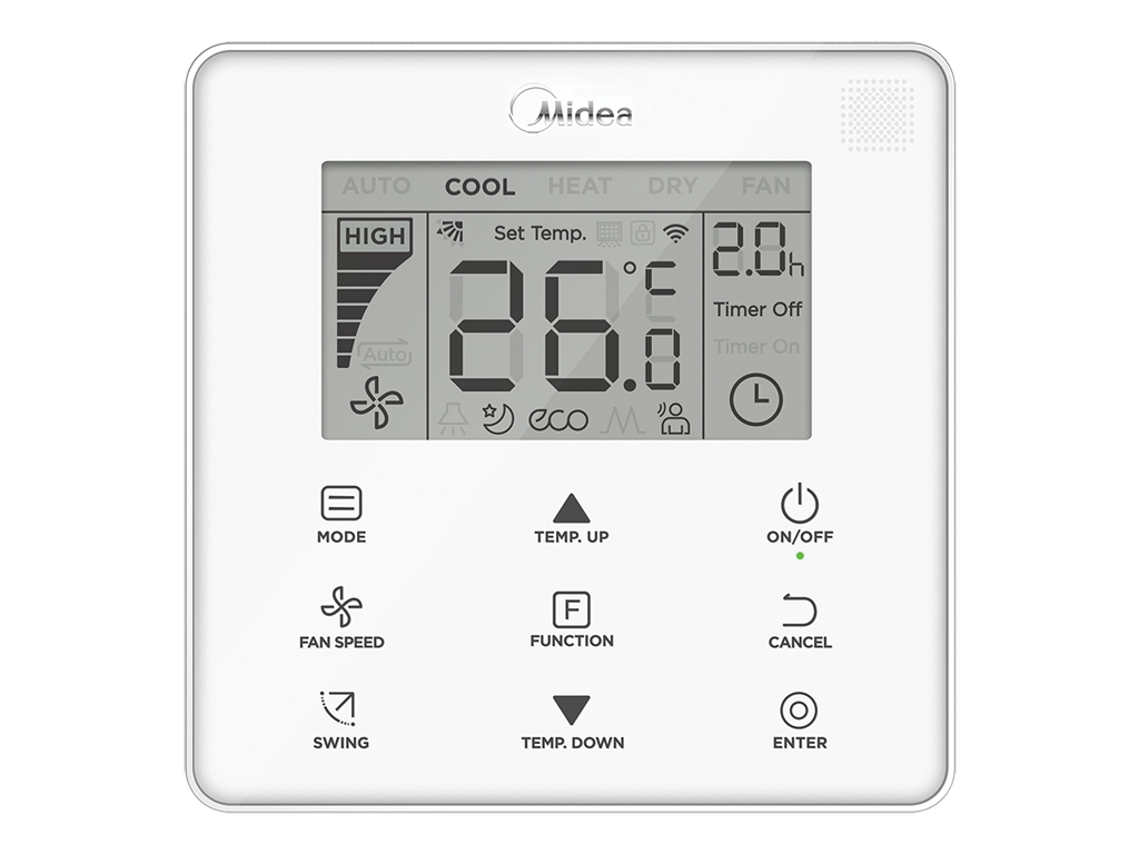 Пульт управления проводной Midea WDC-86E/KD