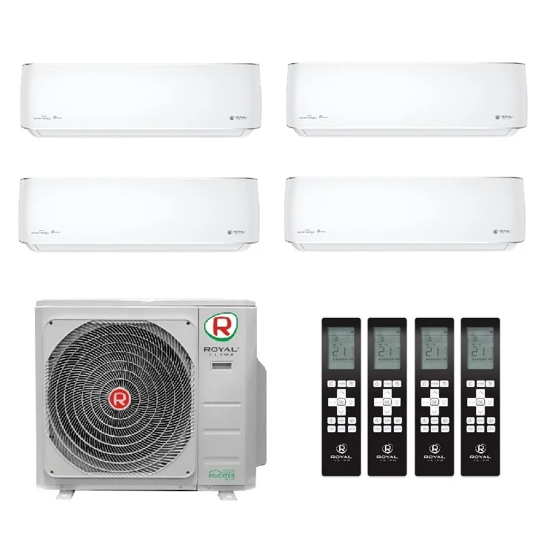 Royal Clima 20м²+20м²+20м²+20м² 4RMX-28HN / OUT / RCI-PX09HN - 4 шт.