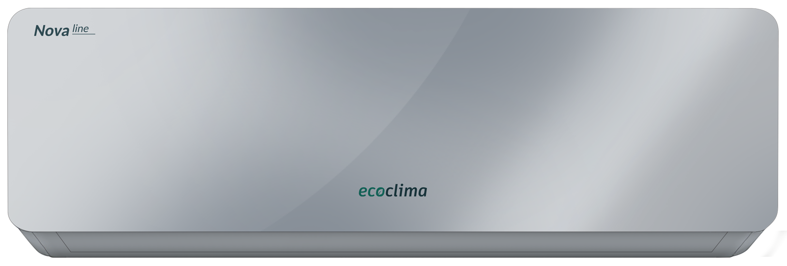 Настенный кондиционер Ecoclima ECW/I-CH09/AAS-4R1 (Silver) + EC/I-CH09/A-4R1 (White), белый