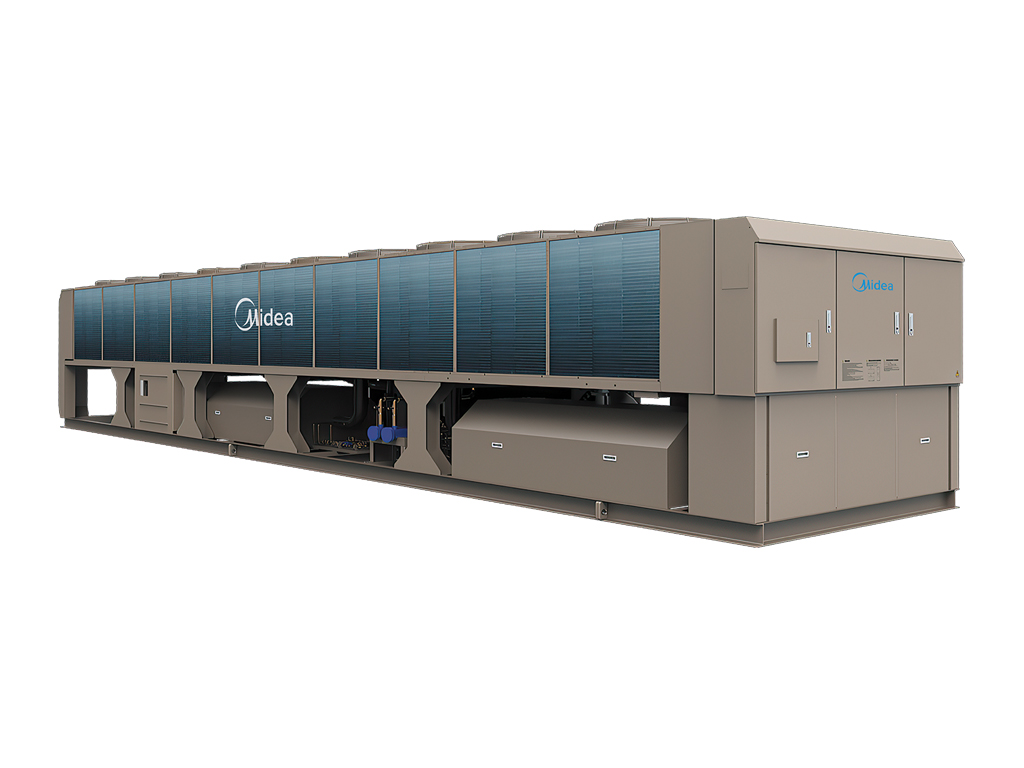 Модульный чиллер с инверторным винтовым компрессором Midea MASC1450A-SB3Z