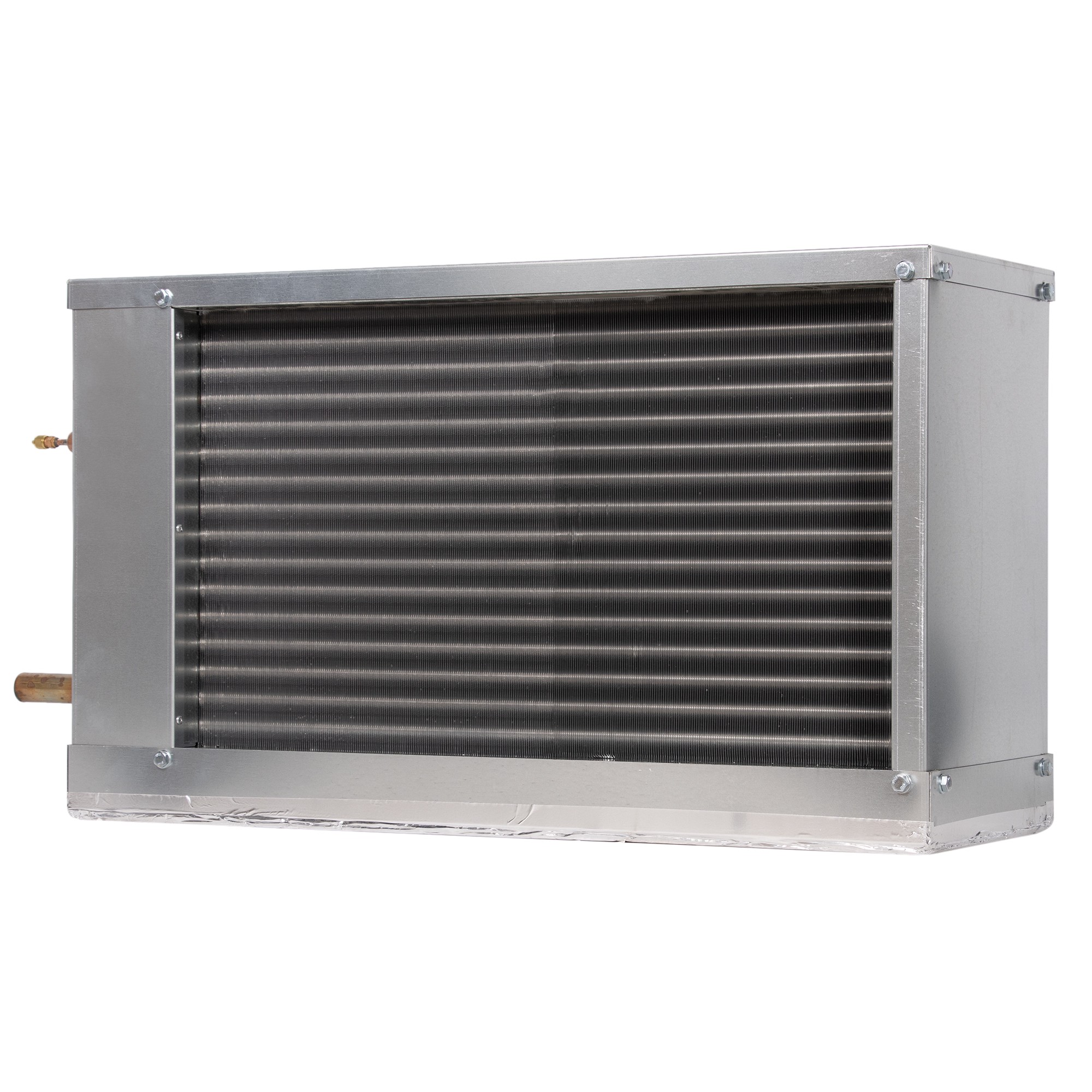 Охладитель фреоновый для прямоугольных каналов SHUFT WHR-R 400x200-4