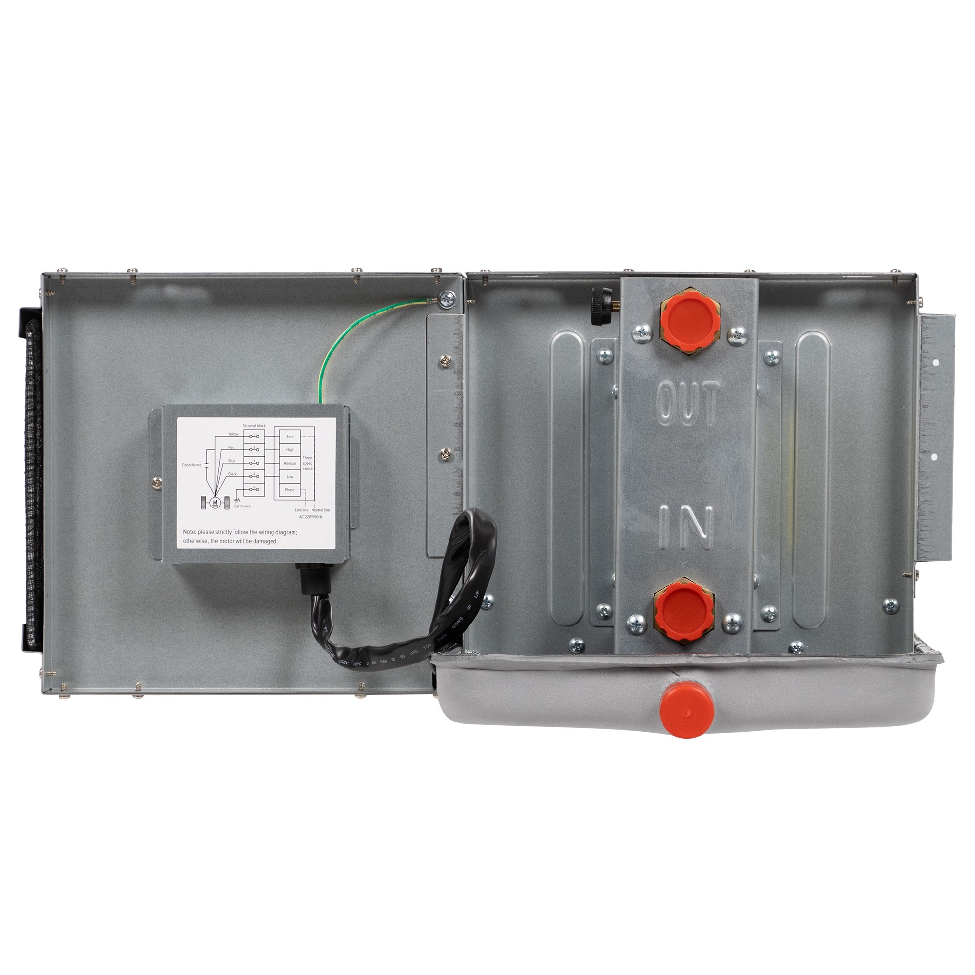 Фанкойл канальный SHUFT SFF-1000G50