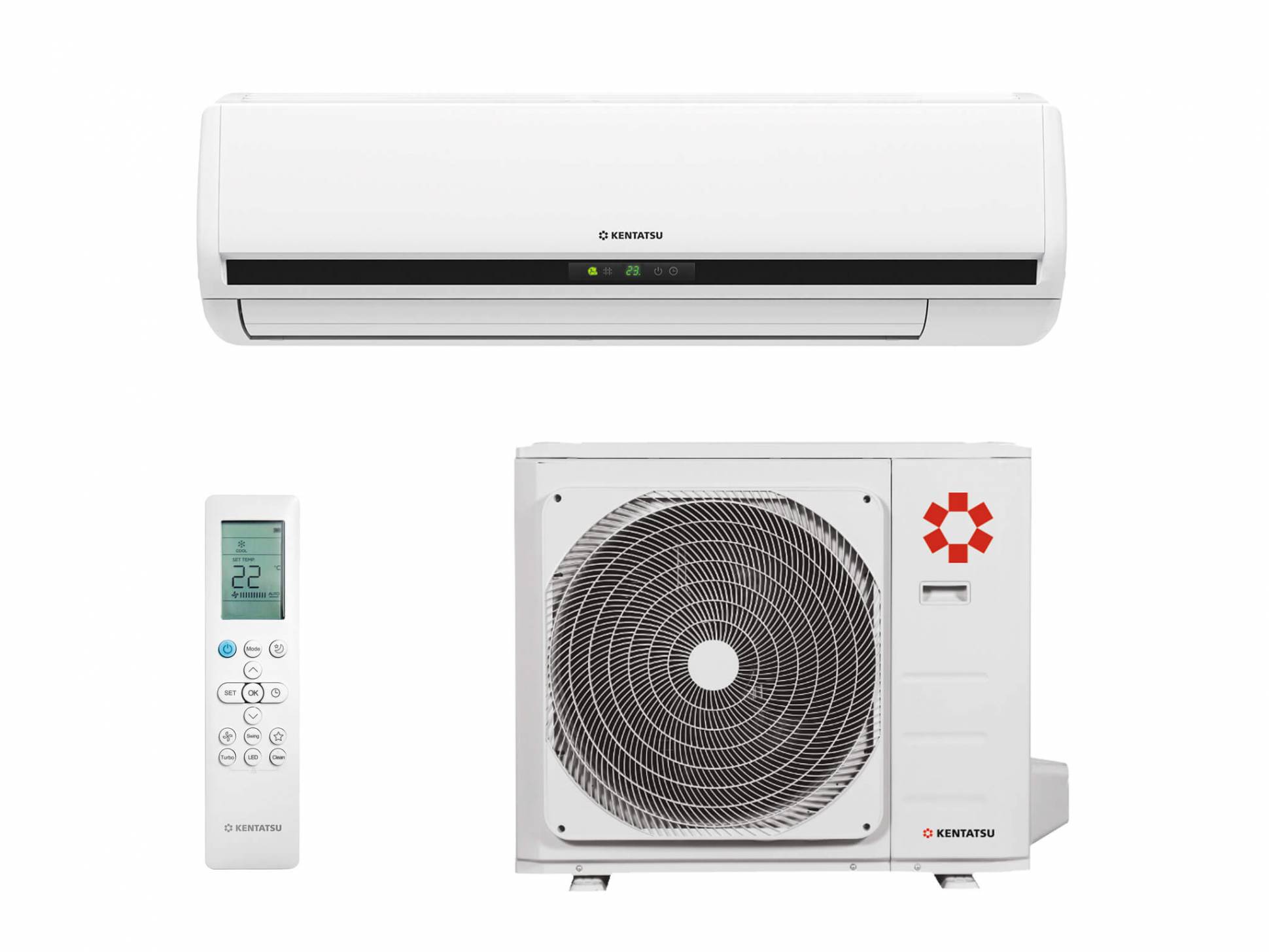 Бытовой кондиционер с низкотемпературной доработкой Kentatsu KSGN105HFAN1/KSRN105HFAN1/-40