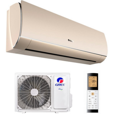 Настенная сплит-система Gree серии LYRA INVERTER R32 CHAMPAGNE (GWH09ACC-K6DNA1F) 1