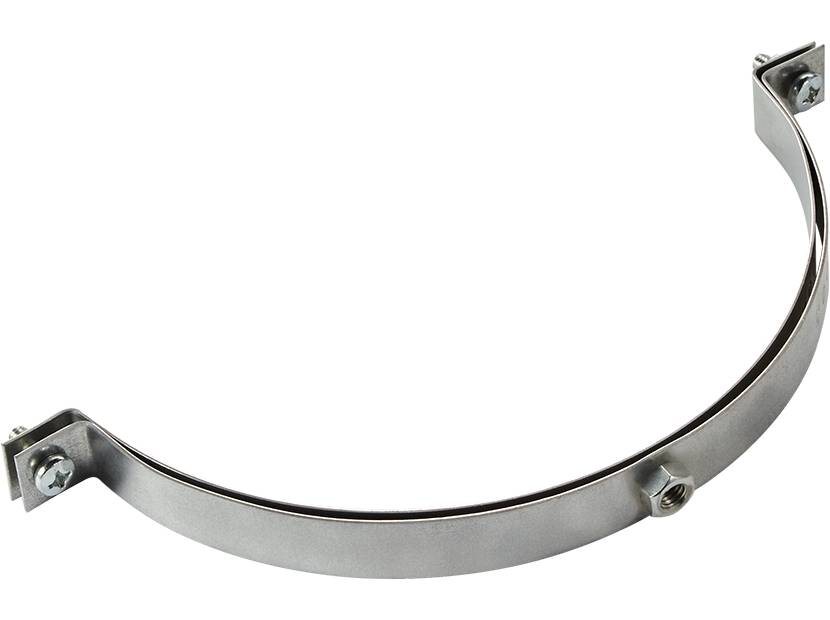 Хомут для воздуховода без резин. профиля 250 мм (гайка)