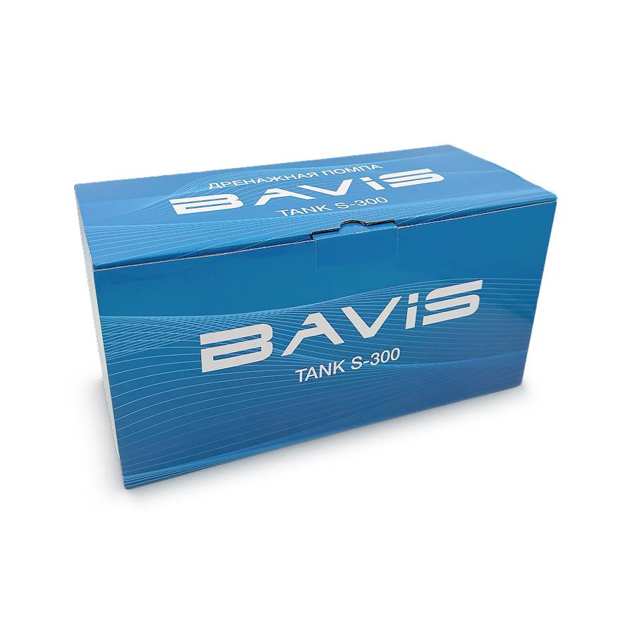 Помпа дренажная BAVIS Tank S-300 накопительная 2.3л, 300 л/ч