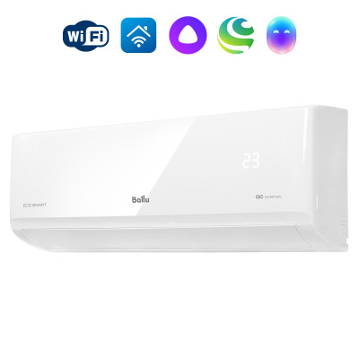 Блок внутренний Ballu ECO Smart DC BSYI-FM/in-12HN8_V1/EU инверторной мульти сплит-системы