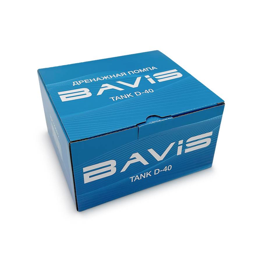 Помпа дренажная BAVIS Tank D-40 накопительная 0.3л, 40 л/ч, 19 Дб