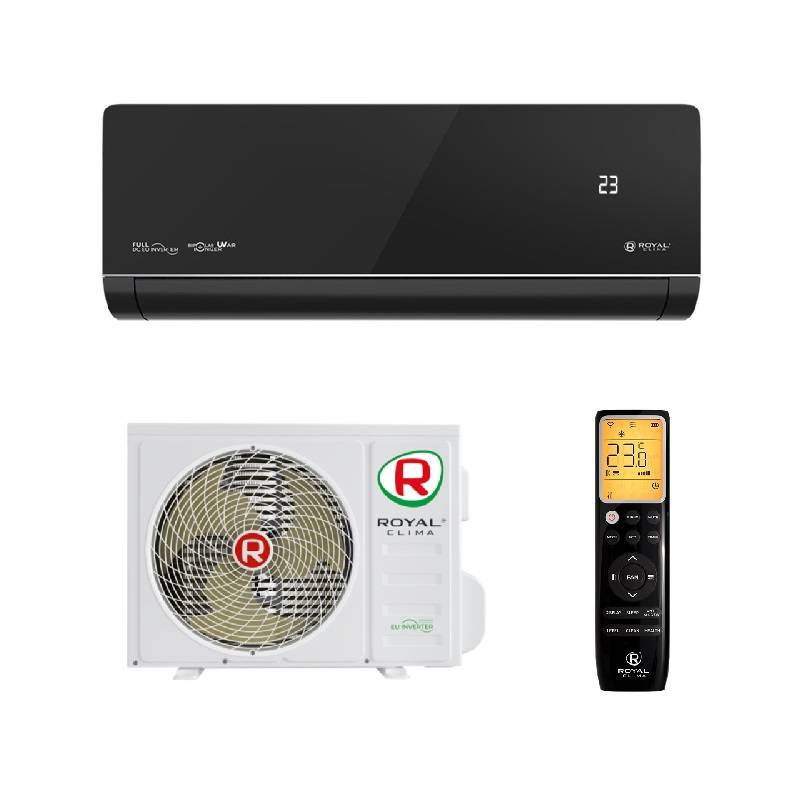 Инверторная сплит-система серии ROYAL SUPREMO NERO FULL DC EU Inverter RCI-RSN75HN (комплект)