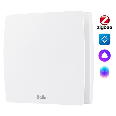Вентилятор вытяжной Ballu BAF-SL 100 VT с обратным клапаном и таймером