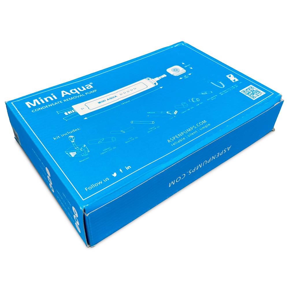 Помпа дренажная Aspen Mini Aqua (проточная, 12 л/ч, 21 Дб)