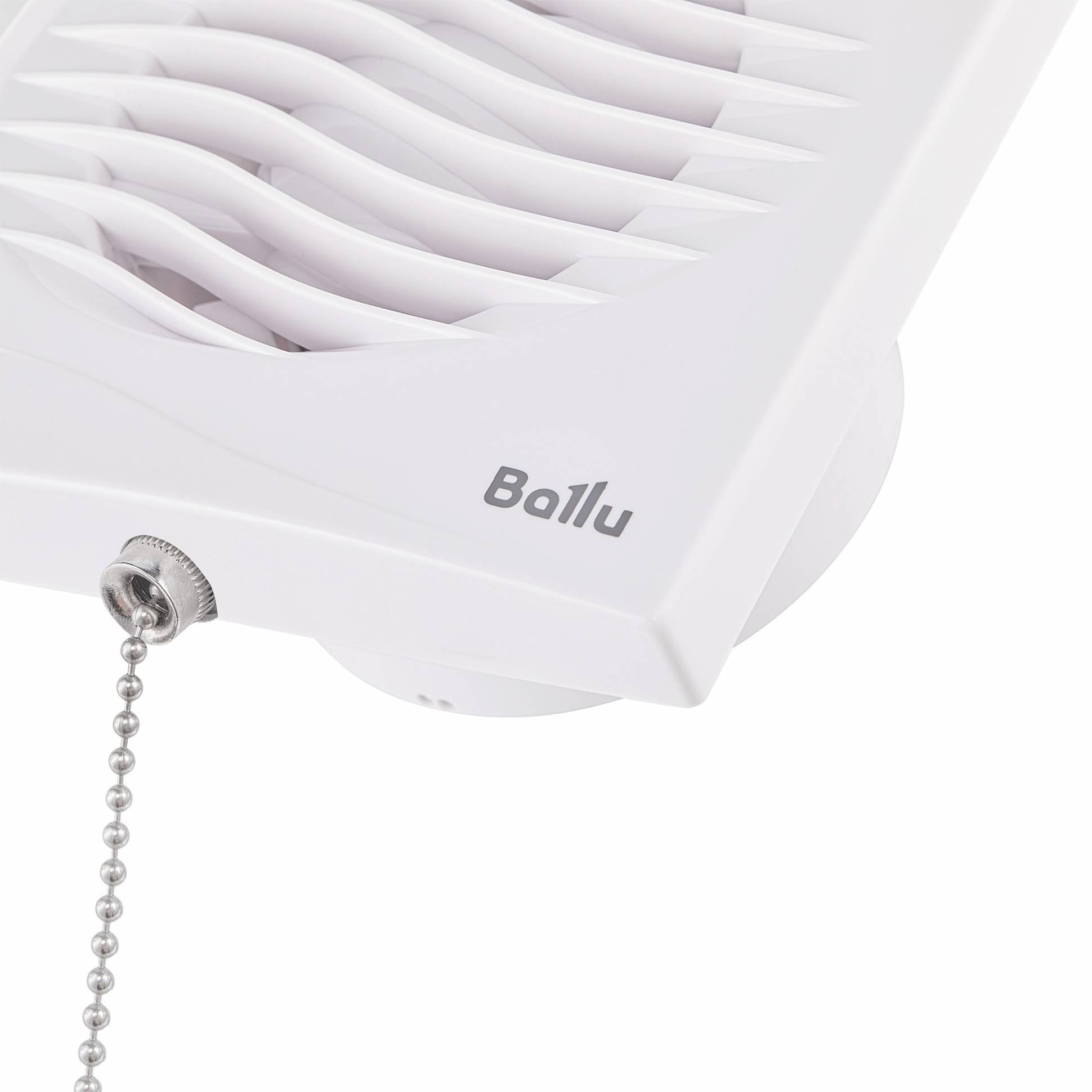 Вентилятор вытяжной Ballu BAF-AR 100 VP с обратным клапаном и тяговым выключателем