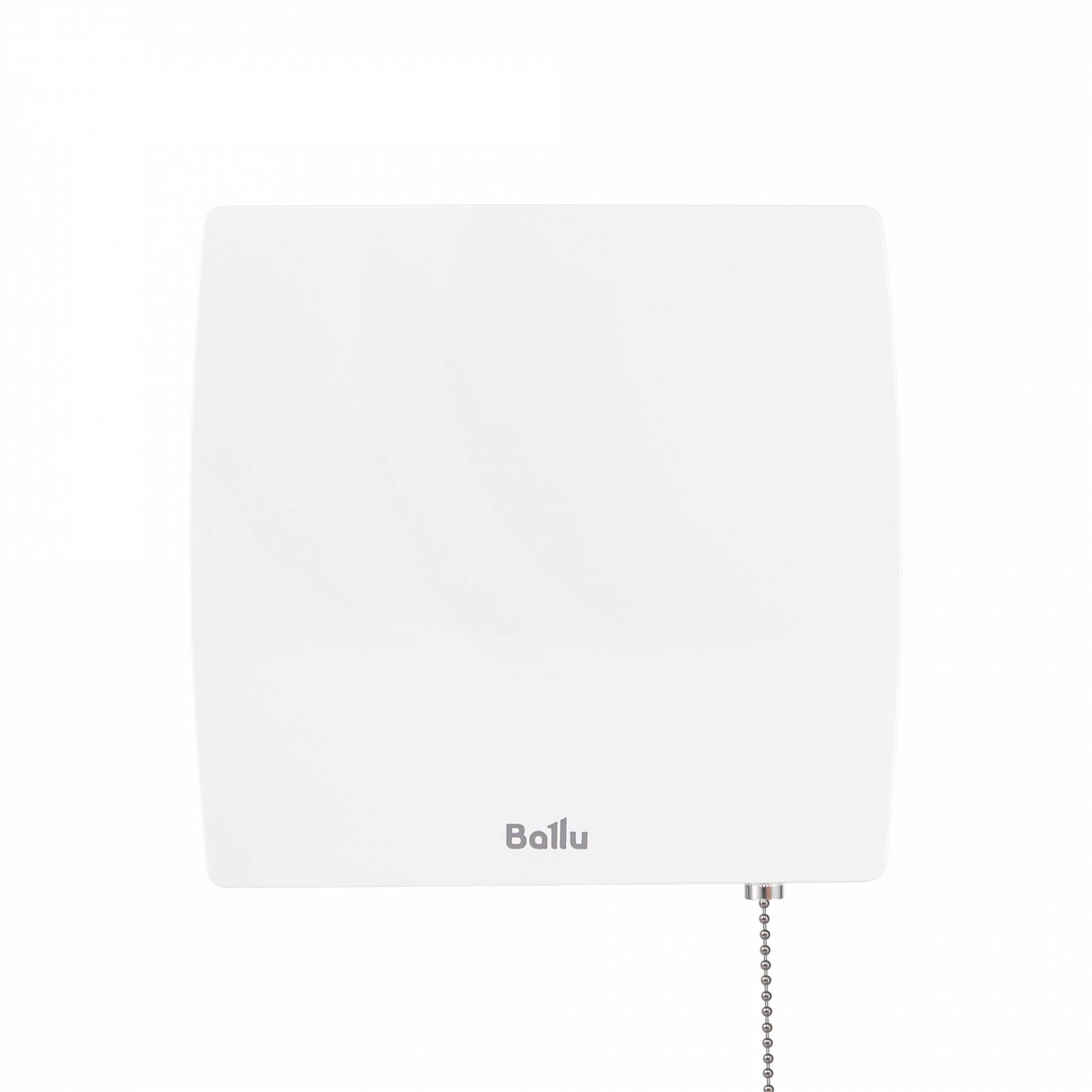 Вентилятор вытяжной Ballu BAF-SL 100 VP с обратным клапаном и тяговым выключателем