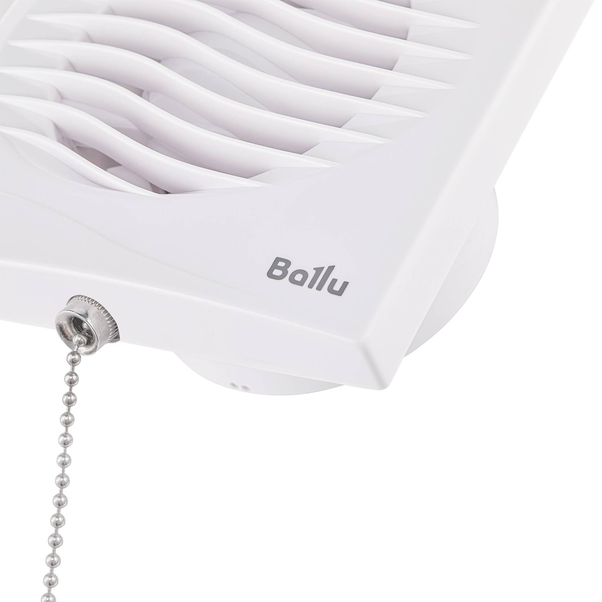 Вентилятор вытяжной Ballu BAF-AR 120 VP с обратным клапаном и тяговым выключателем
