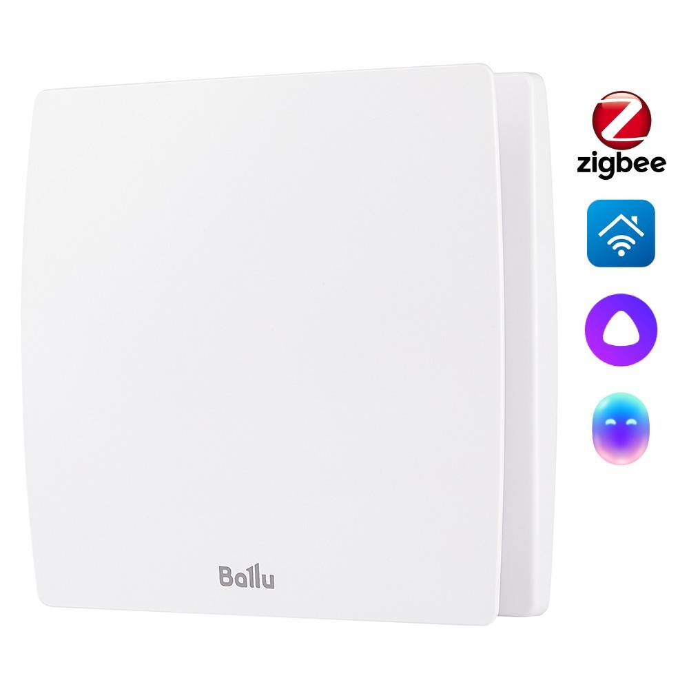 Вентилятор вытяжной Ballu BAF-SL 100 V с обратным клапаном