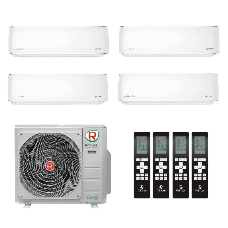 Royal Clima 20м²+20м²+20м²+20м² 4RMX-28HN / OUT / RCI-PX09HN - 4 шт.