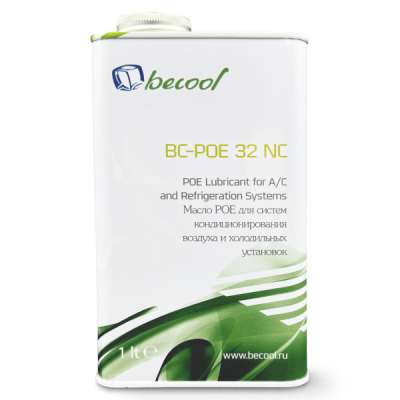Масло синтетическое Becool BC-POE 32 1L