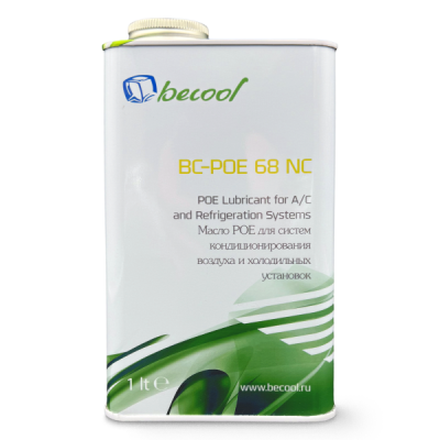 Масло синтетическое Becool BC-POE 68 1L
