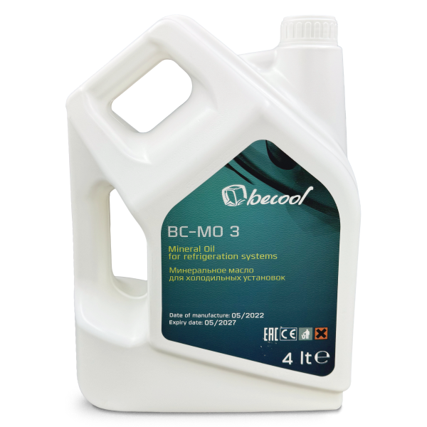 Масло минеральное Becool BC-MO 3 (4 л)