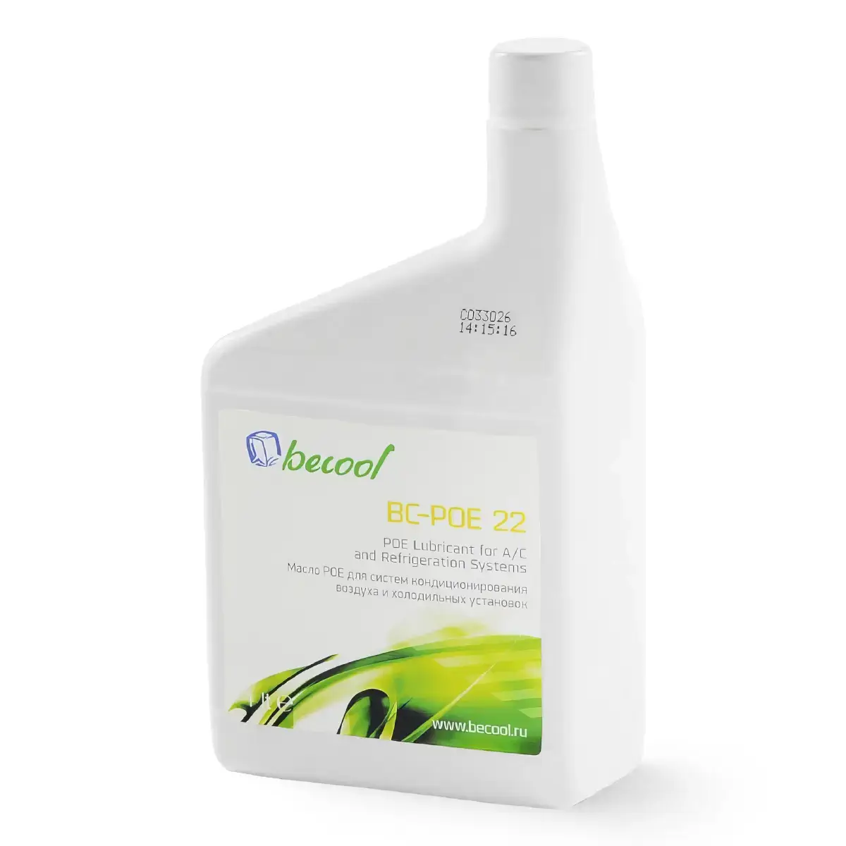Масло синтетическое Becool BC-POE 22 1L