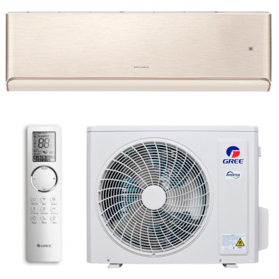 Настенная сплит-система Gree серии AIRY INVERTER R32 CHAMPAGNE (GWH09AVCXB-K6DNA1B)