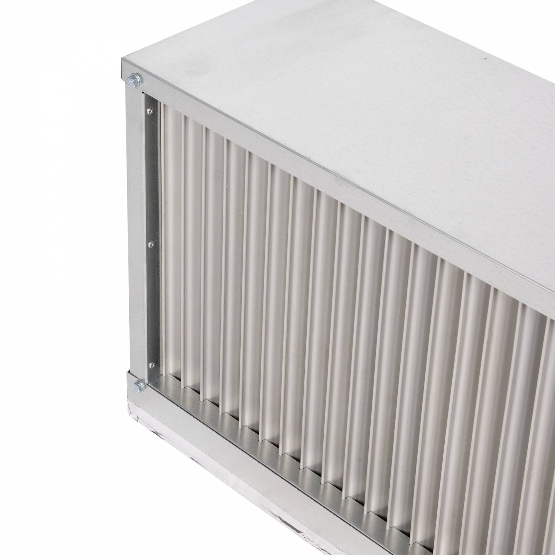 Охладитель фреоновый для прямоугольных каналов SHUFT WHR-R 900x500-4