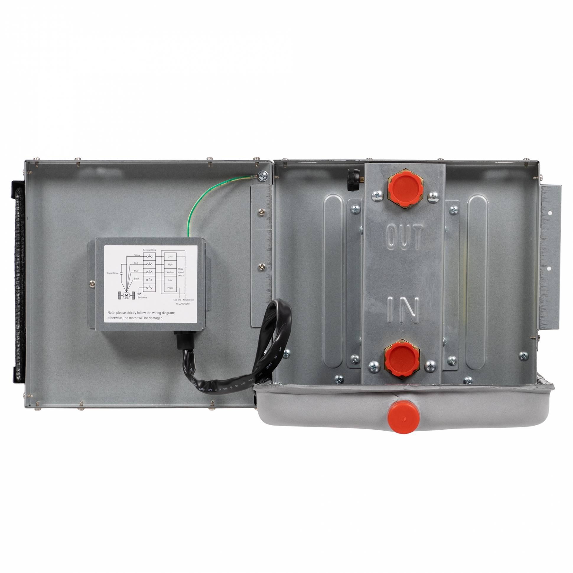 Фанкойл канальный SHUFT SFF-1200G50